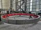 Diameter 100mm to 16000mm Spur Ring Gear Rotary Kiln Gear Ring For Ball Mill