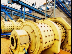 เครื่องโม่แบบแท่งสำหรับแร่ละเอียด 5 - 150 ตันต่อชั่วโมง สำหรับการบดหยาบ