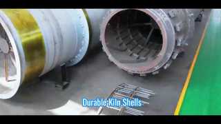เปลือกเตาเผาแบบหมุน ชิ้นส่วนที่ทนทานและเชื่อถือได้
