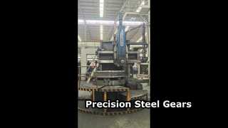 เฟืองเดือยเหล็กสำหรับงานหนักสำหรับโรงงานอุตสาหกรรม