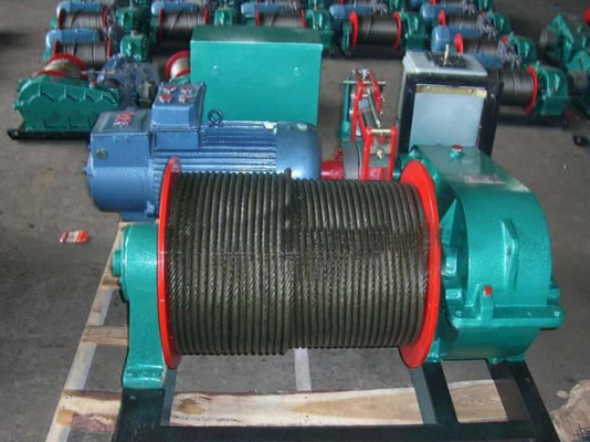 1.5ton Conveying Hoisting Machine Diesel Engine Powered Hoist Winch