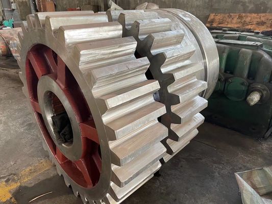 Carburizing Steel Forging Spur 18CrNiMo7-6 Ball Mill Pinion Gear