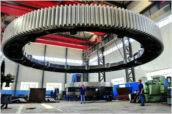 Big Mill Girth Gear Ring แหวนฟันสำหรับเครื่องขุด Mill Girth Gear