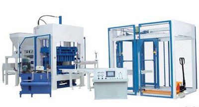 QT12-15D เครื่องโลหะผสม เครื่องทำอิฐ Flyash แบบมัลติฟังก์ชั่น