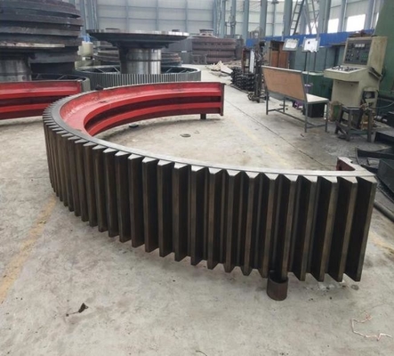 ชิ้นส่วนอุปกรณ์การทำเหมืองพร้อม Mill Girth Gear ZG45 และ Pinion Gears