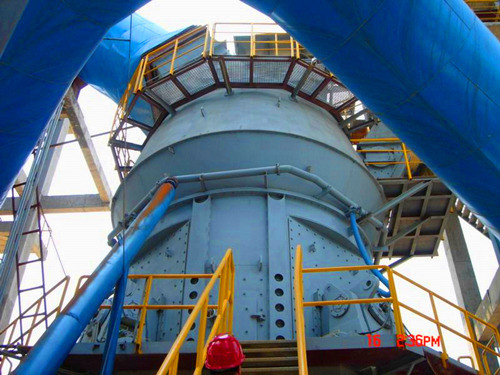 Slag Cement โรงสีแนวตั้งโรงบดแร่ GRMS LGMS Automatic Control