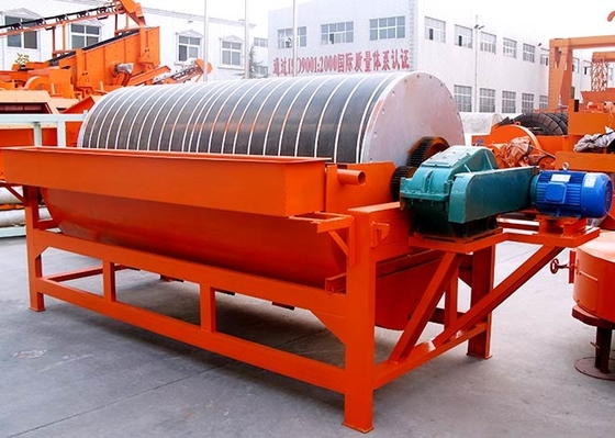 Stones Bulk Materials Magnetic Drum Separator ขนาดฟีดน้อยกว่า 50mm