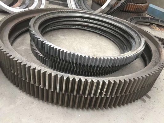 เตาเผาแบบโรตารี่และการขุดของโรงสี Girth Gear เส้นผ่านศูนย์กลางสูงสุด 16m ราคาโรงงาน