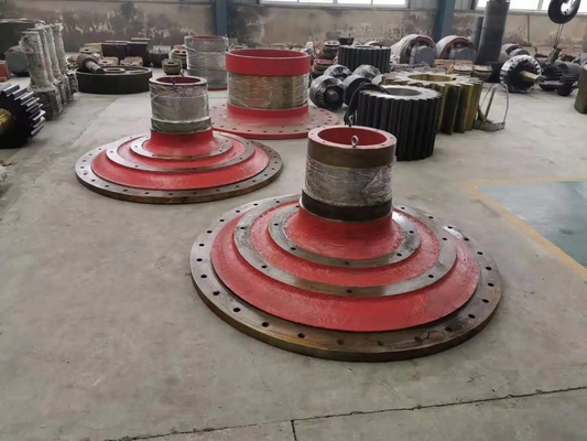 การหล่อและการตีขึ้นรูป Ball Mill End End Cap ZG270—500 Cast Steel