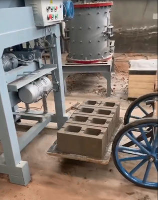 เครื่องอิฐขนาดเล็กเหมาะสำหรับตะกรัน กรวดทราย อลูมิเนียม ตะกรันแดง