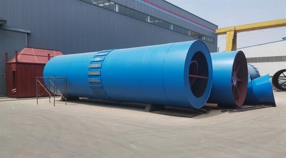 โรงงานโลหะอุตสาหกรรม Latrite Nickel Iron Rotary Kiln ความร้อนสูง การปรับแต่ง