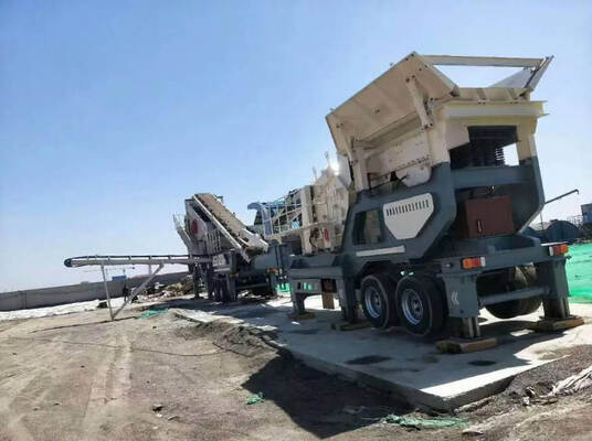 โรงงานบดเคลื่อนที่ทํางานอย่างเรียบร้อย ด้วยผลิตวัสดุที่มั่นคง