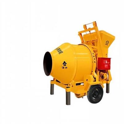 อุปกรณ์โรงงานปูนซีเมนต์ A2-510 เครื่องผสมคอนกรีตพกพา เครื่องยนต์ดีเซลสําหรับสถานที่ก่อสร้างเหมืองห่างไกล