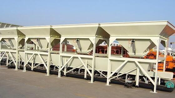 เครื่องจักรกลหนักสำหรับโรงงานปูนซีเมนต์ เครื่องผสมคอนกรีต PLD เครื่องชั่งน้ำหนักรวมความแม่นยำสูงสำหรับโรงงานผสม