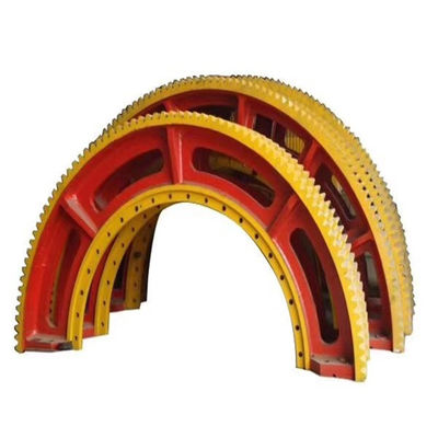 เตาเผาแบบหมุนเหล็กหล่อ HRC55 เดือยมิลล์เส้นรอบวงเกียร์และบอลมิลล์เส้นรอบวงเกียร์ ราคาโรงงาน CITIC HIC