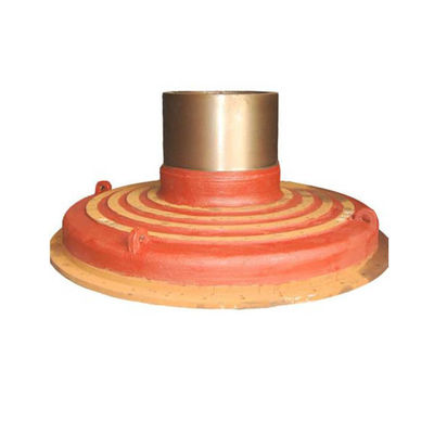 เดือยรูปร่าง 55T บอลมิลล์ปลายฝาครอบฝาท้าย CITIC HIC ชิ้นส่วนเครื่องจักร