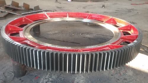 10 โมดูล 16000mm Mill Girth Gear สำหรับเตาเผาแบบโรตารี่และโรงงานเฟืองเส้นรอบวงราคา