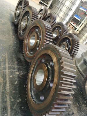 Ball Crusher Rotary Kiln 70 Module Mill Pinion Gears มีอายุการใช้งานยาวนานและมีคุณภาพสูง