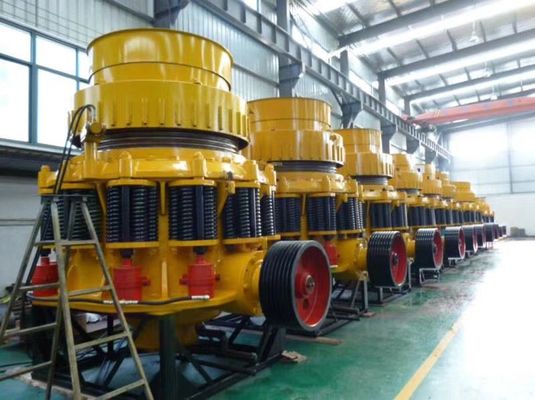 เครื่องจักรทำเหมือง Quarry Cone 1200t / H เครื่องบดหิน