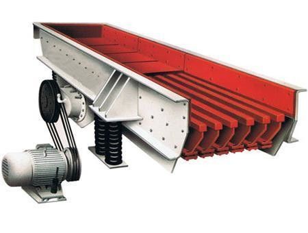 เครื่องป้อนแบบสั่น 800mm 700TPH เครื่องยกลำเลียง