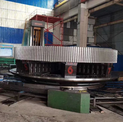 Dia 16000mm 70 โมดูลลูกล้อซีเมนต์มิลล์ Girth Gear อะไหล่
