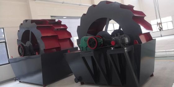 เครื่องซักผ้าทราย 20-180 T / H ในโรงงานแปรรูปแร่