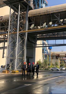 6.0x95m 12000t / d เตาเผาแบบหมุนซีเมนต์สำหรับการใช้งานในกระบวนการแร่