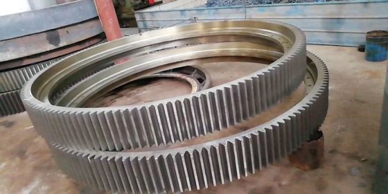 การปรับแต่ง Spur Gear Spiral Bevel Gear Bevel Gear ใบรับรอง ISO 12000mm