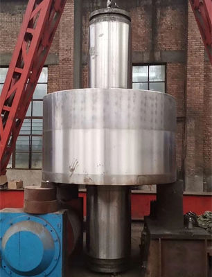 45 Steel ZG20SiMn Casting Support ล้อเลื่อนล้อเลื่อน Shaft Forging Trunnion Roller