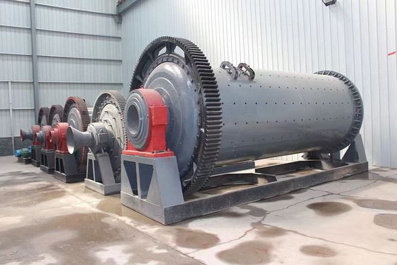 ความจุที่มากขึ้น 115T / H Finer Powder 20.6r / min อุปกรณ์บดปูนซีเมนต์ Ball Mill