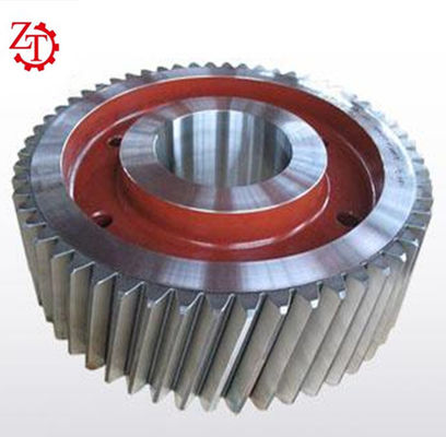 กำหนดเอง OEM Mill Pinion Gear เกียร์โรตารีเตาเผาด้วยวัสดุเหล็ก 42crmo